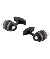 StarWalker Steel and Lacquer Cufflinks