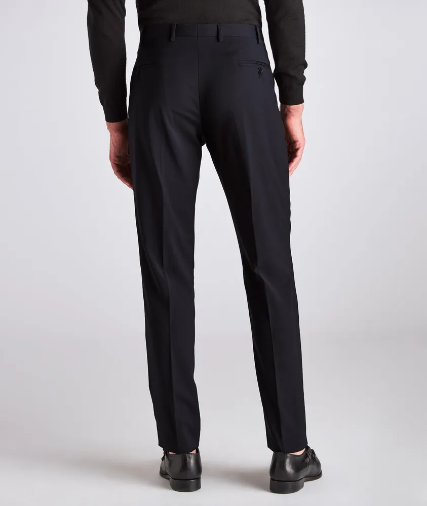 Wool-Blend Dress Pants