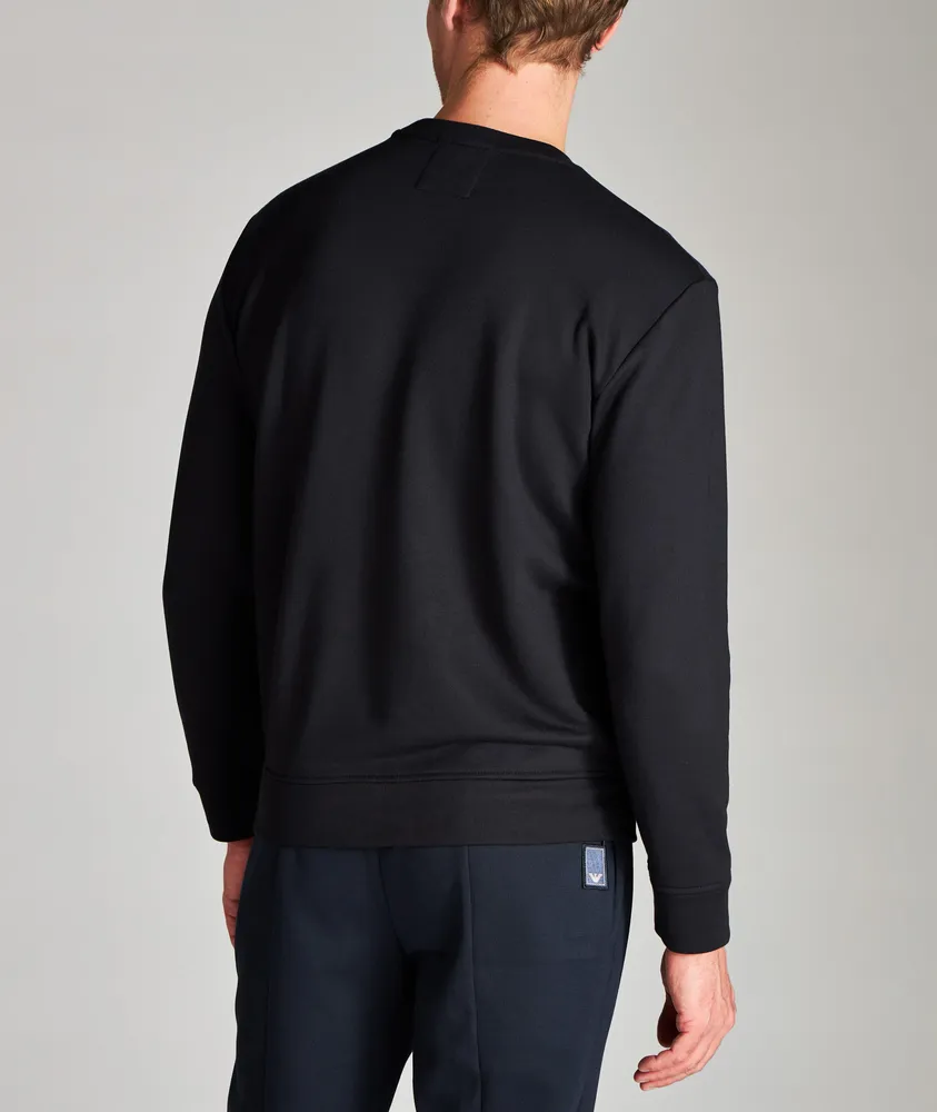 Logo Modal-Cotton Sweatshirt