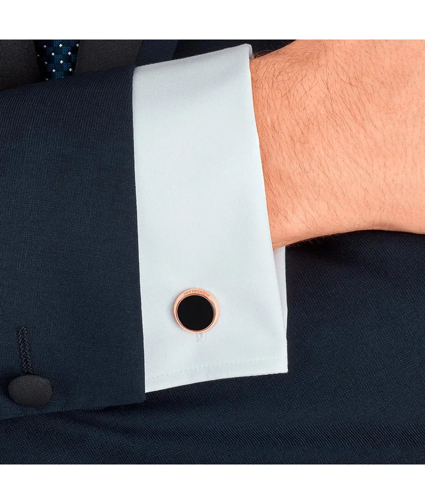 Meisterstück Onyx Round Cufflinks