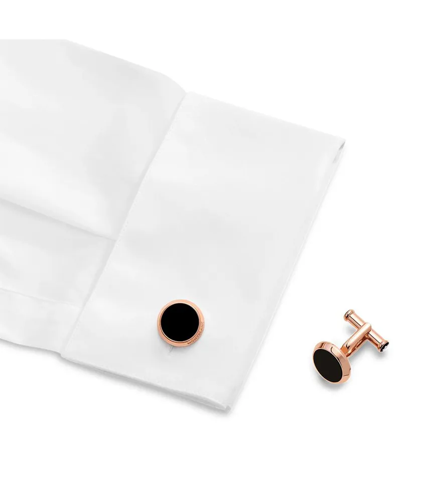 Meisterstück Onyx Round Cufflinks