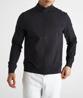 Viscose-Blend Technical Track Jacket