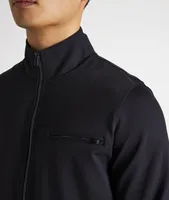 Viscose-Blend Technical Track Jacket