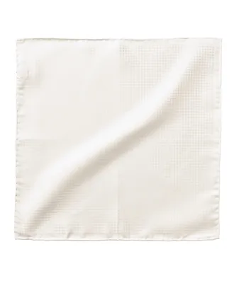 Jacquard Neat Pattern Silk Pocket Square