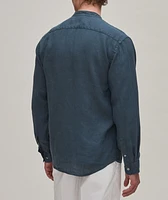 Contemporary-Fit Long-Sleeve Linen Shirt