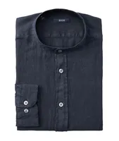 Contemporary-Fit Long-Sleeve Linen Shirt