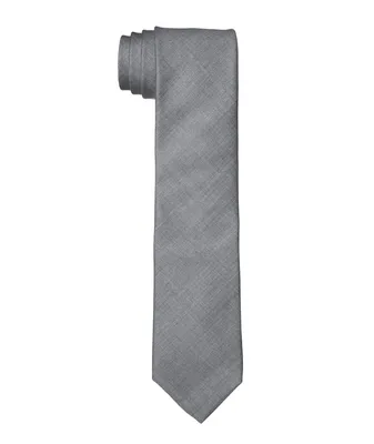 Wool Melange Twill Tie