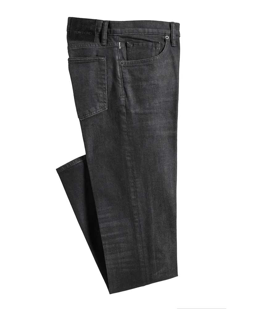 TOM FORD Slim Fit Stretch-Cotton Japanese Selvedge Jeans | Square One