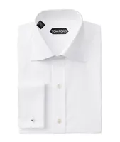 Slim-Fit French Cuff Dress Shirt