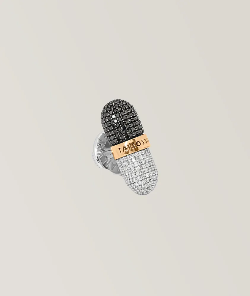 Pill XXV Micro Pave Pin 