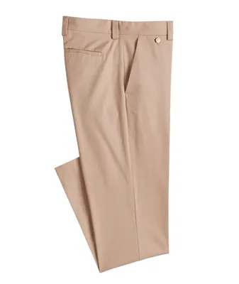 Cotton Gabardine Tailored Pants