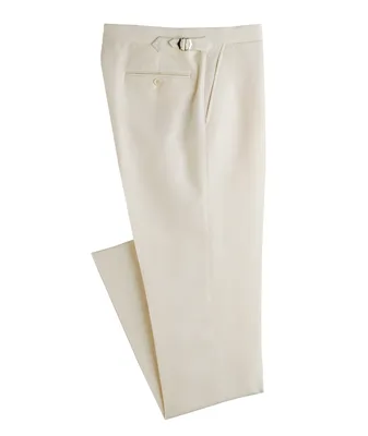 Contemporary Fit Silk Blend Dress Pants
