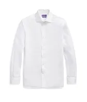 Contemporary-Fit Cotton Blend Dress Shirt