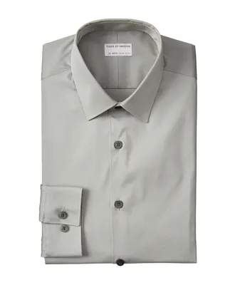 Filbrodie Slim-Fit Stretch-Cotton Twill Shirt