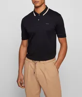 Heritage Stripe Cotton Polo