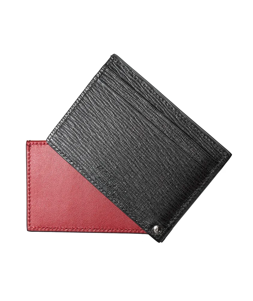 Ferragamo Black amp; Red Gancini Wallet