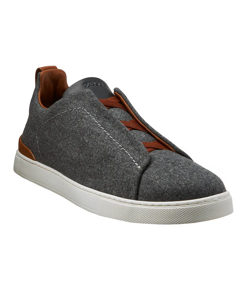 Triple Stitch Wool Sneakers