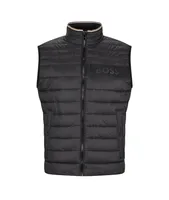 3D Logo Tape Water-Repellent Padded Gillet Vest