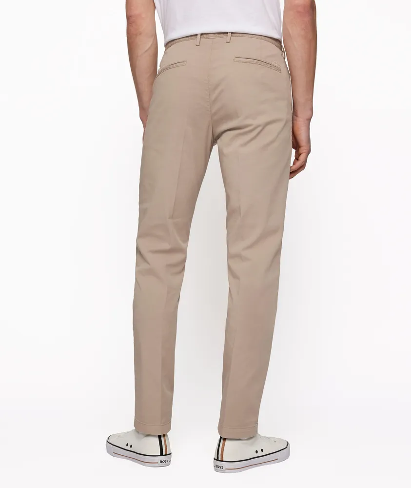 Slim Fit Cotton Gabardine Chino Pants