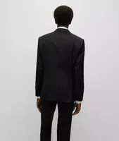 Virgin Wool Serge Suit Jacket