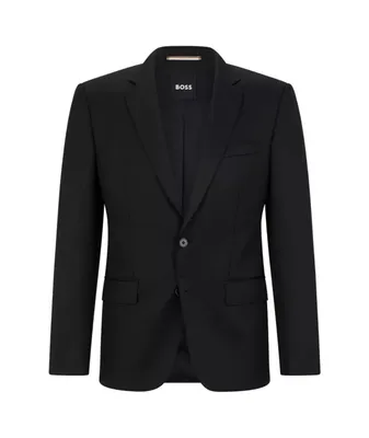 Virgin Wool Serge Suit Jacket