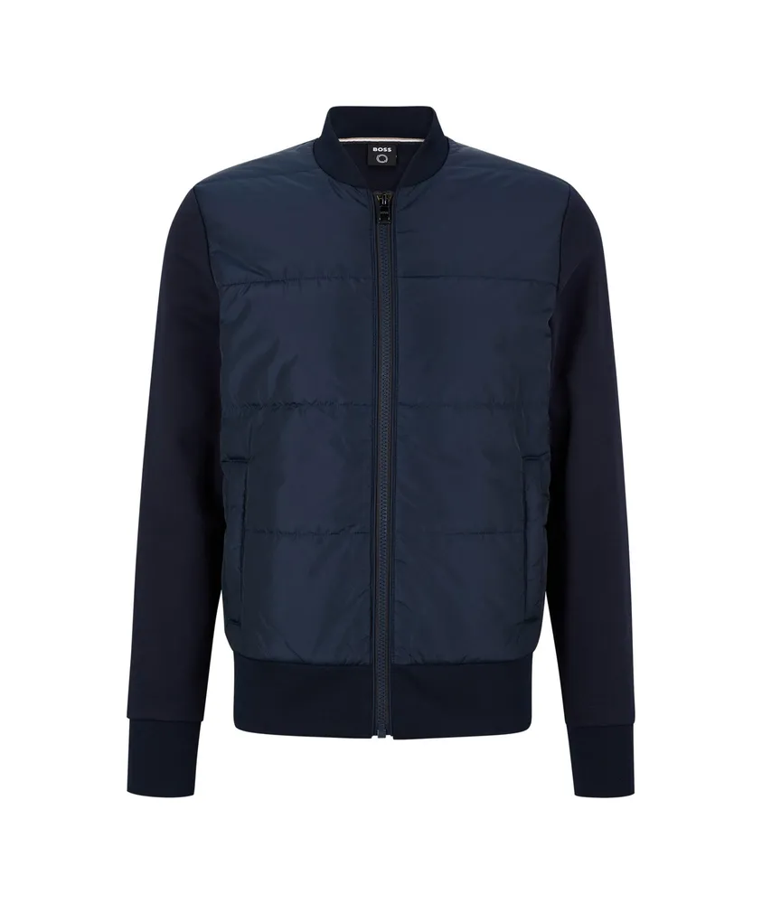 Full-Zip Organic Cotton Knitted Jacket