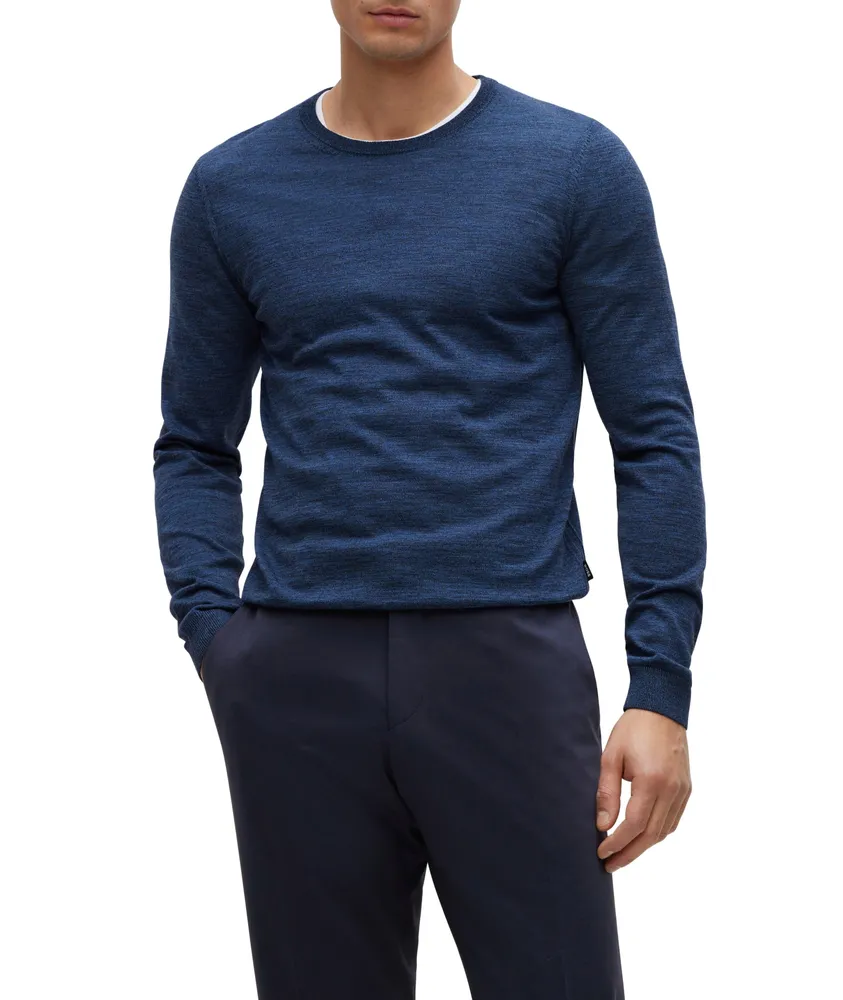 Slim-Fit Virgin Wool Sweater