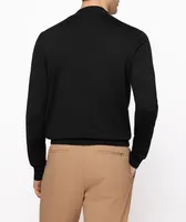 Full-Zip Virgin Wool Sweater