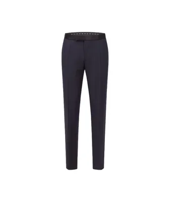 Virgin Wool Serge Tuxedo Pants