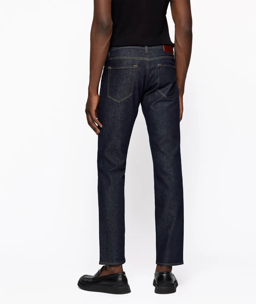 Maine-Fit Stretch-Cotton Jeans