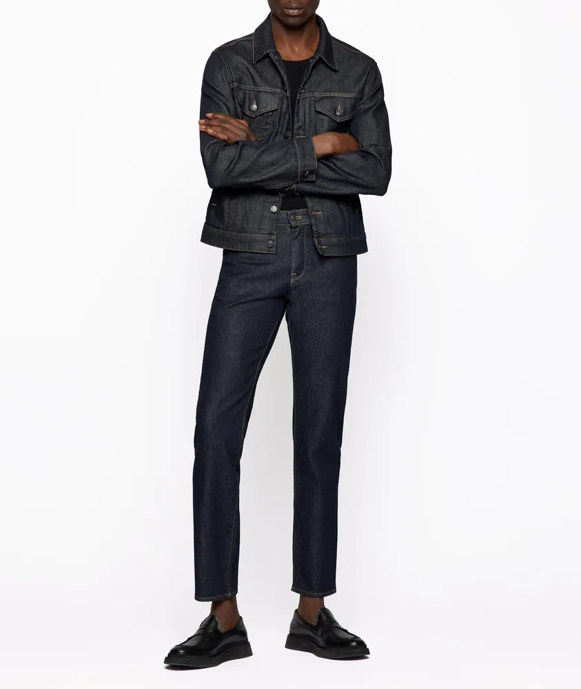 Maine-Fit Stretch-Cotton Jeans