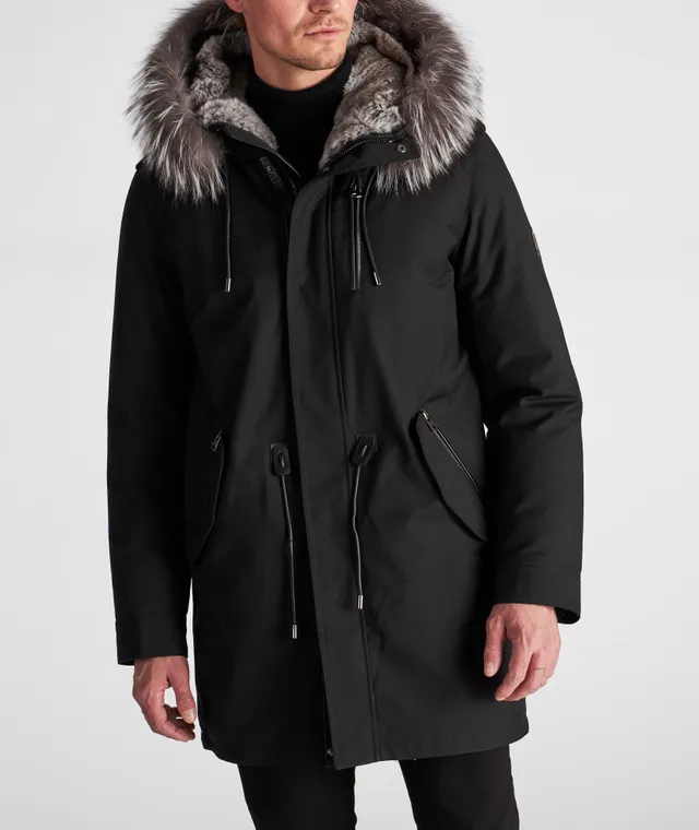 Parka Shearling Fleece Lined Jacket