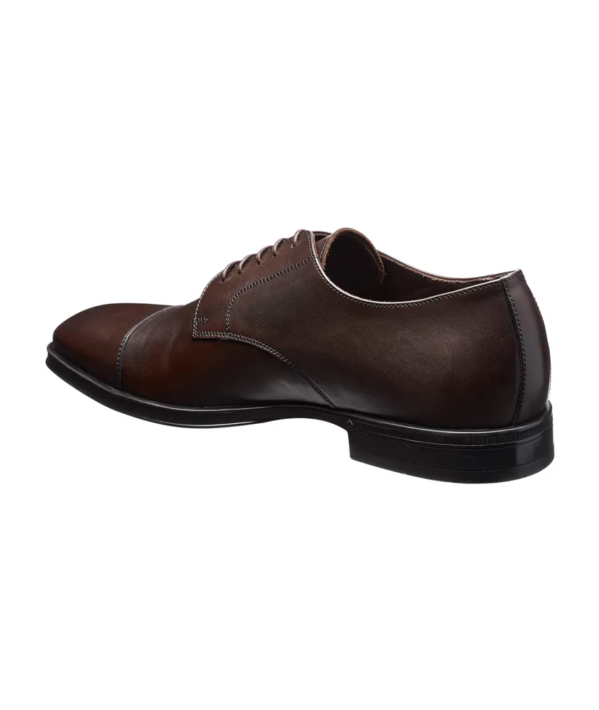 Calfskin Cap-Toe Derby
