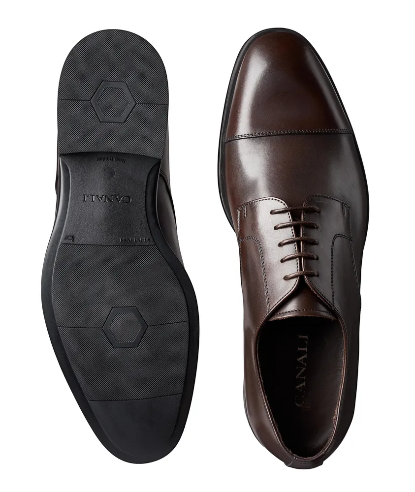 Calfskin Cap-Toe Derby