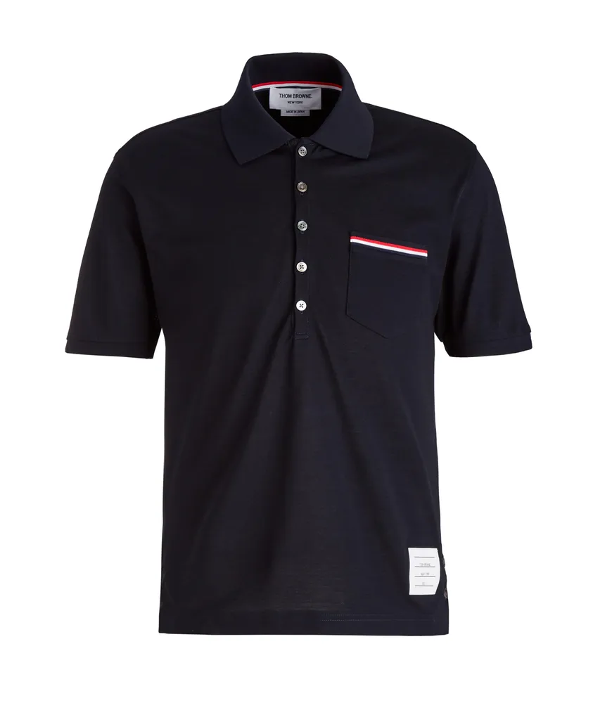 Mercerized Piqué Cotton Polo