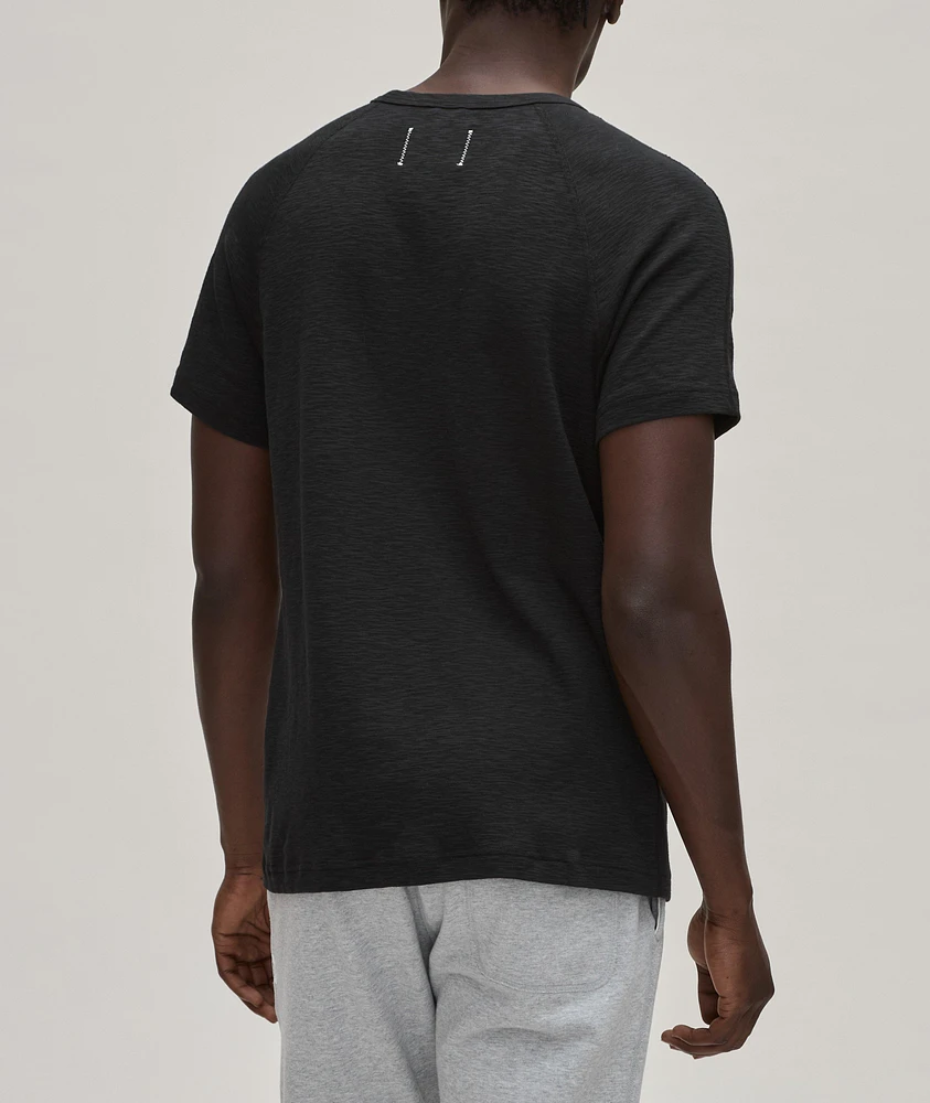 Slub Cotton Crewneck T-Shirt