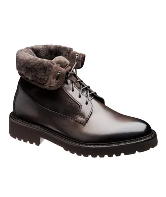 Pascal Leather Sheepskin Ankle Boot