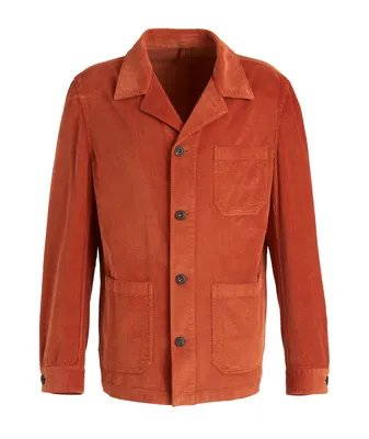 Cotton Corduroy Unconstructed Chore Jacket