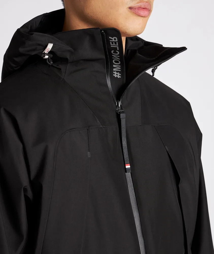 Black Moriond Ski Jacket - Windbreakers & Raincoats for Men