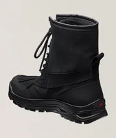 Mumford Waterproof Suede-Shearling Boots