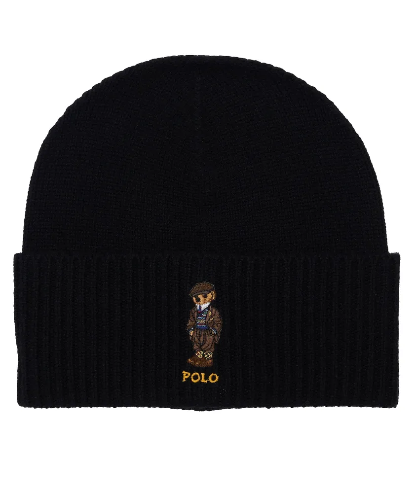 Polo Ralph Lauren + Cashmere Blend Heritage Bear Beanie | Yorkdale Mall
