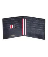  Pebbled Leather 4Bar Bifold Wallet
