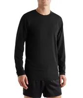 Jersey Crewneck Long Sleeve T-Shirt