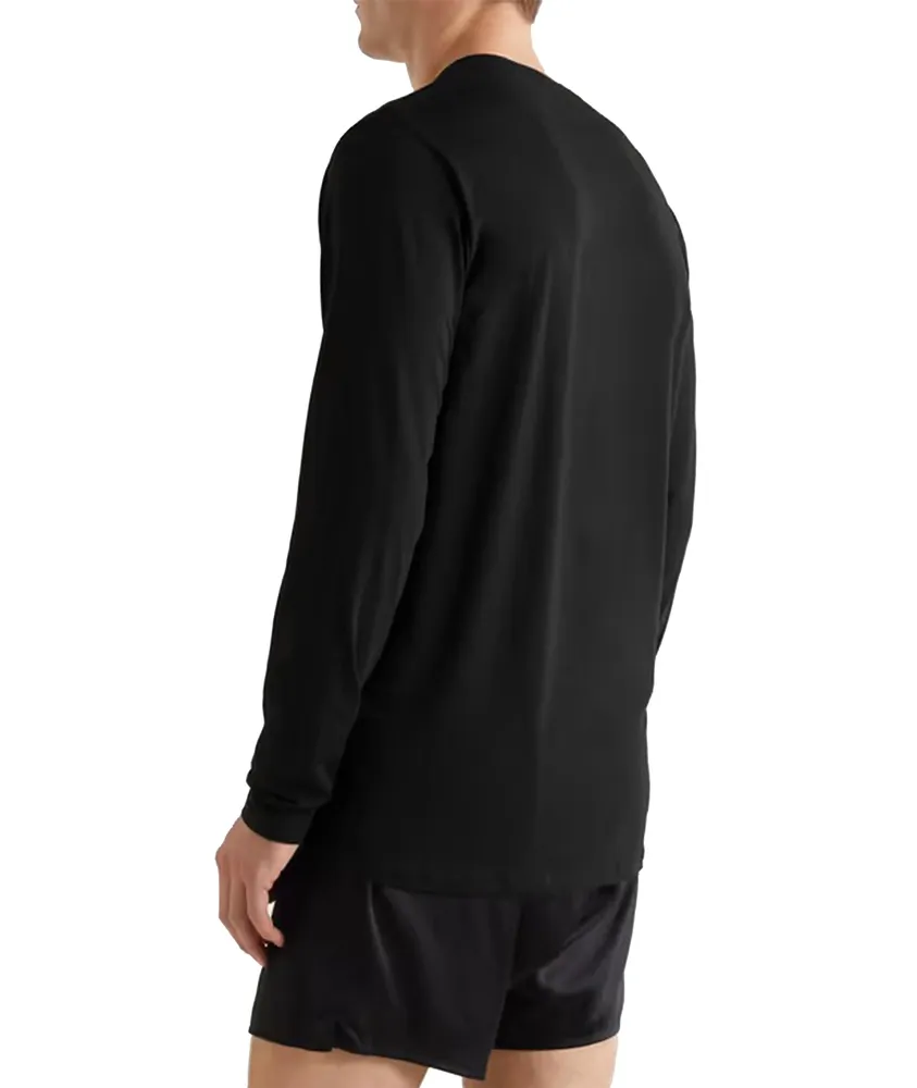 Jersey Crewneck Long Sleeve T-Shirt