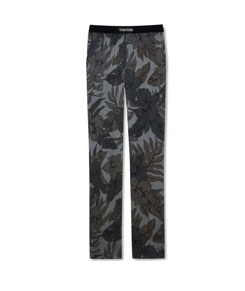 Tom Ford Silk Hibiscus Print PJ Pant | Square One