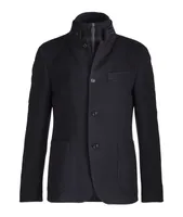 Hectar Wool-Blend Hybrid Jacket