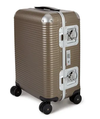 Bank Light Spinner 55cm Polycarbonate Carry-on Luggage