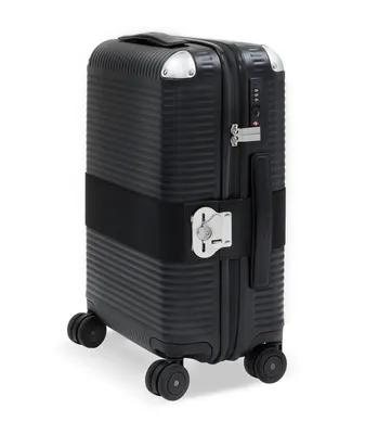 Bank Zip Spinner 55cm Polycarbonate Carry-On Luggage