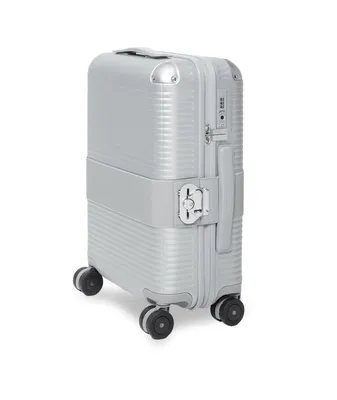 Bank Zip Spinner 55cm Polycarbonate Carry-On Suitcase