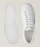 Brushed Leather Sneakers